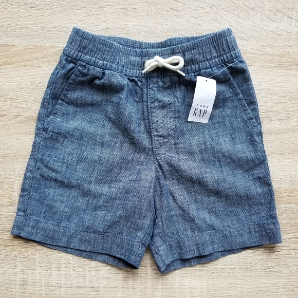 NWT Gap toddler boy chambray shorts - Picture 7 of 7